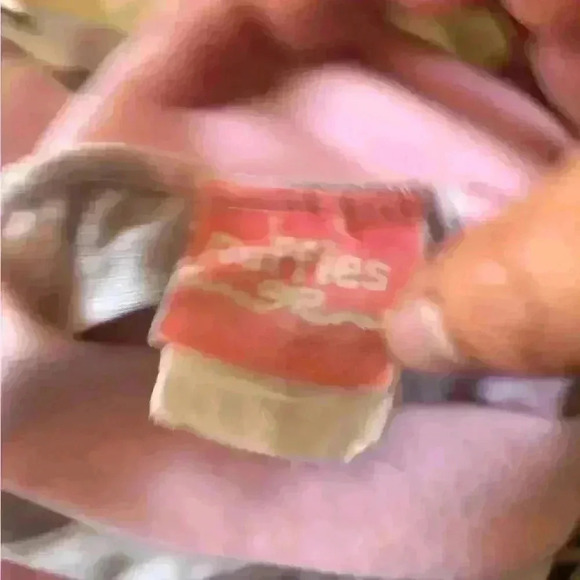 VTG 80s gray white pink swirl stripes skirt top set girls best fit size 8-10 - Picture 4 of 5